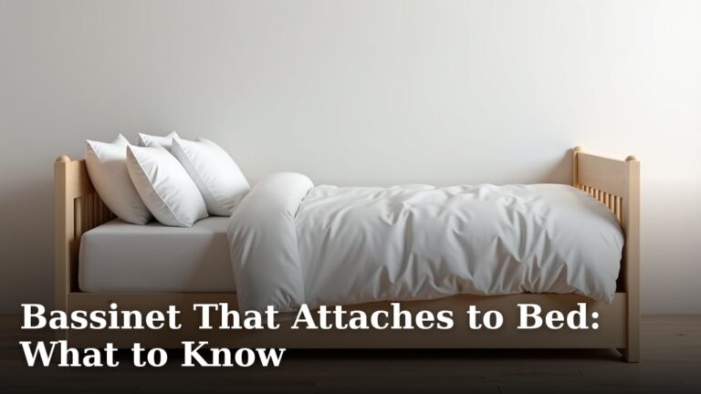Bassinet That Attaches to Bed: What to Know