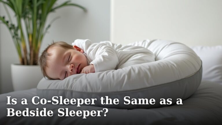 Is a Co-Sleeper the Same as a Bedside Sleeper?