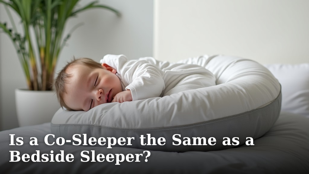 Is a Co-Sleeper the Same as a Bedside Sleeper?
