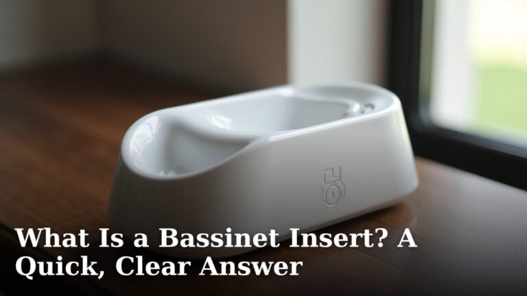 What Is a Bassinet Insert? A Quick, Clear Answer