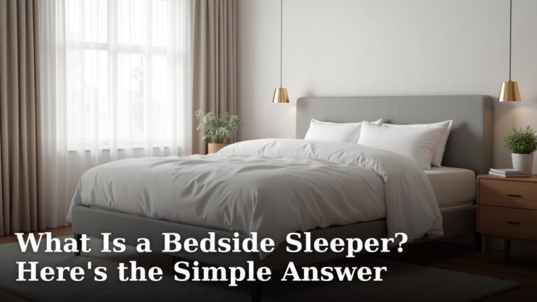 What Is a Bedside Sleeper? Here's the Simple Answer