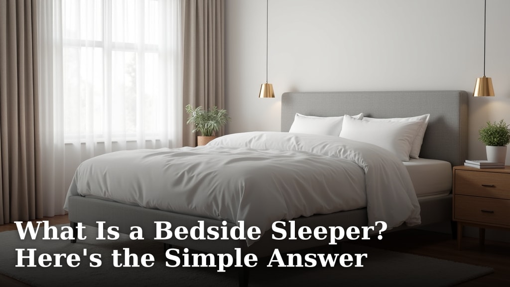 What Is a Bedside Sleeper? Here's the Simple Answer
