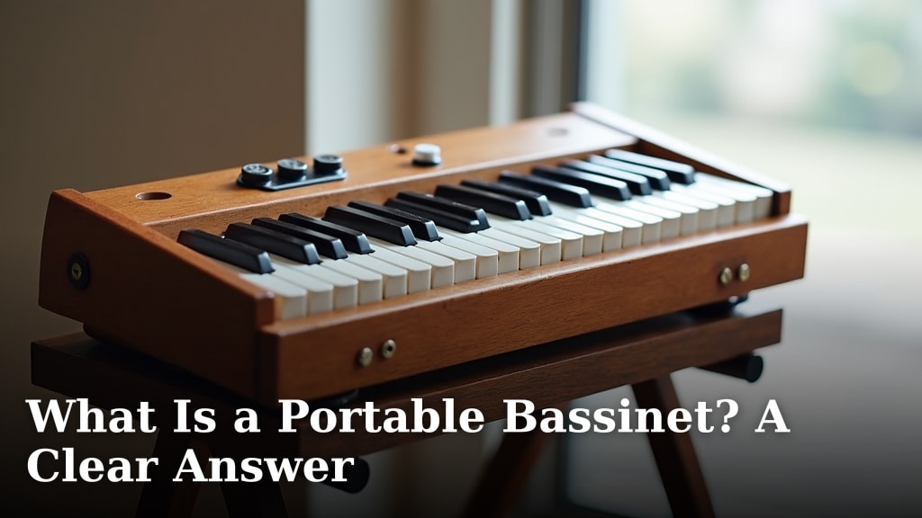 What Is a Portable Bassinet? A Clear Answer