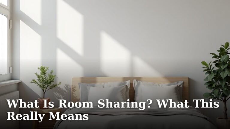 What Is Room Sharing? What This Really Means