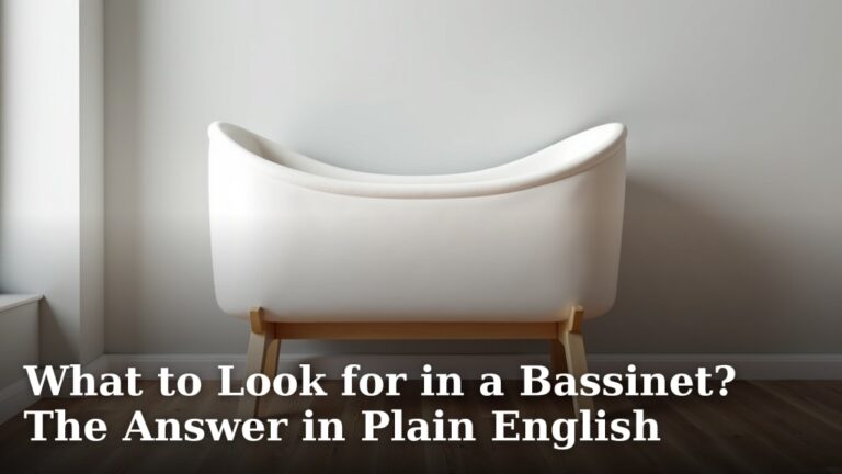 What to Look for in a Bassinet? The Answer in Plain English